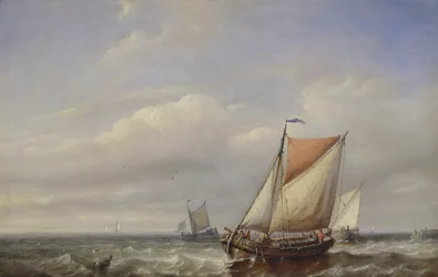 Stille See bei schönem Wetter